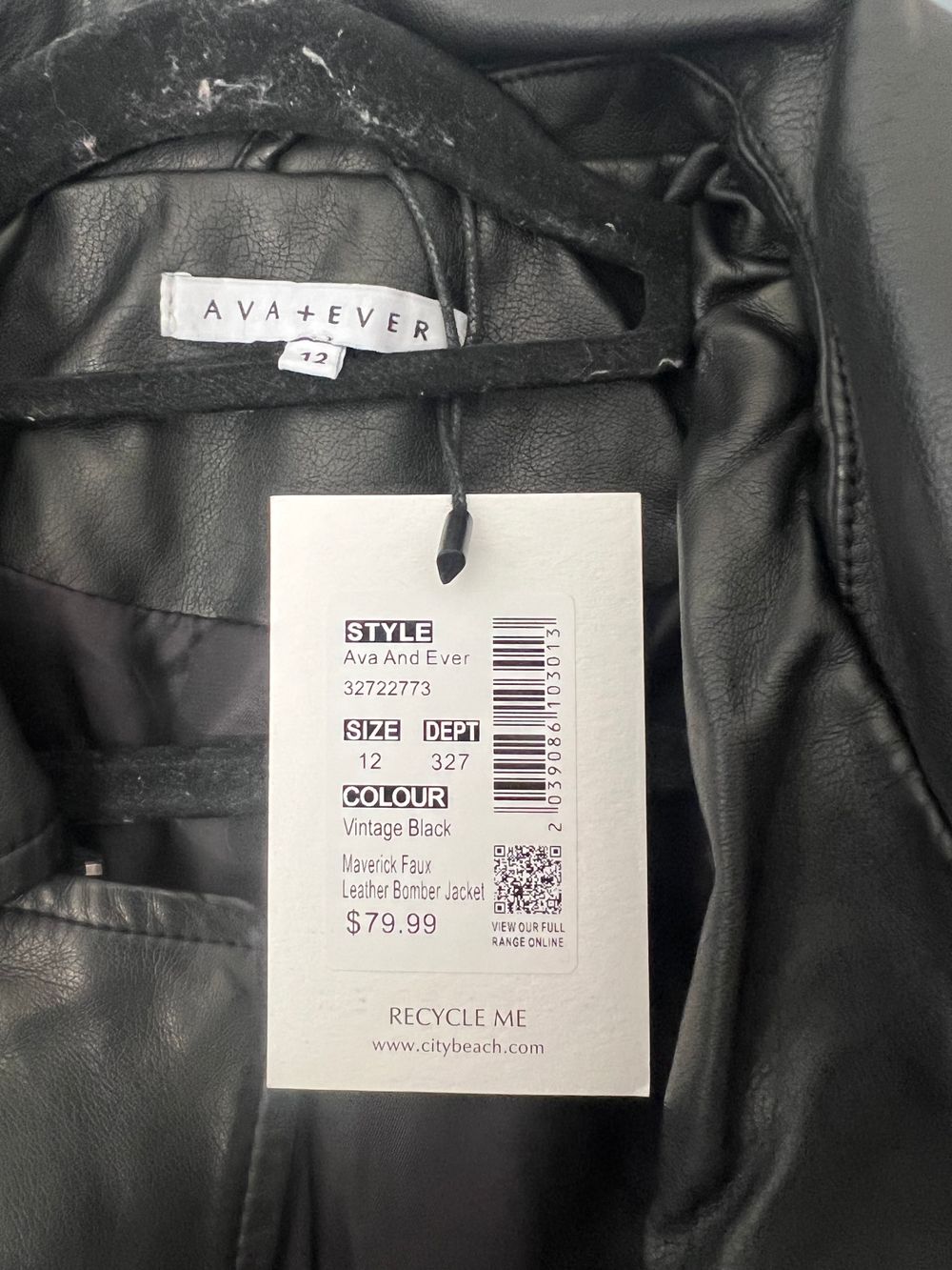 Leather jacket