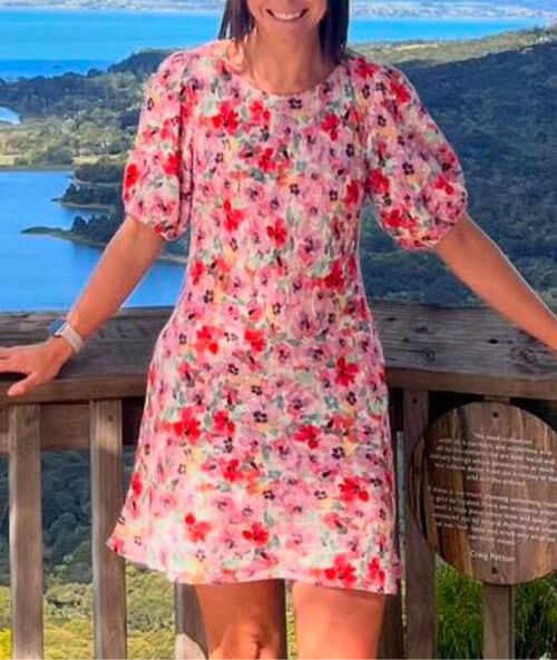 knee length dresses for ladies SNDYS Allegra Linen Mini Dress White