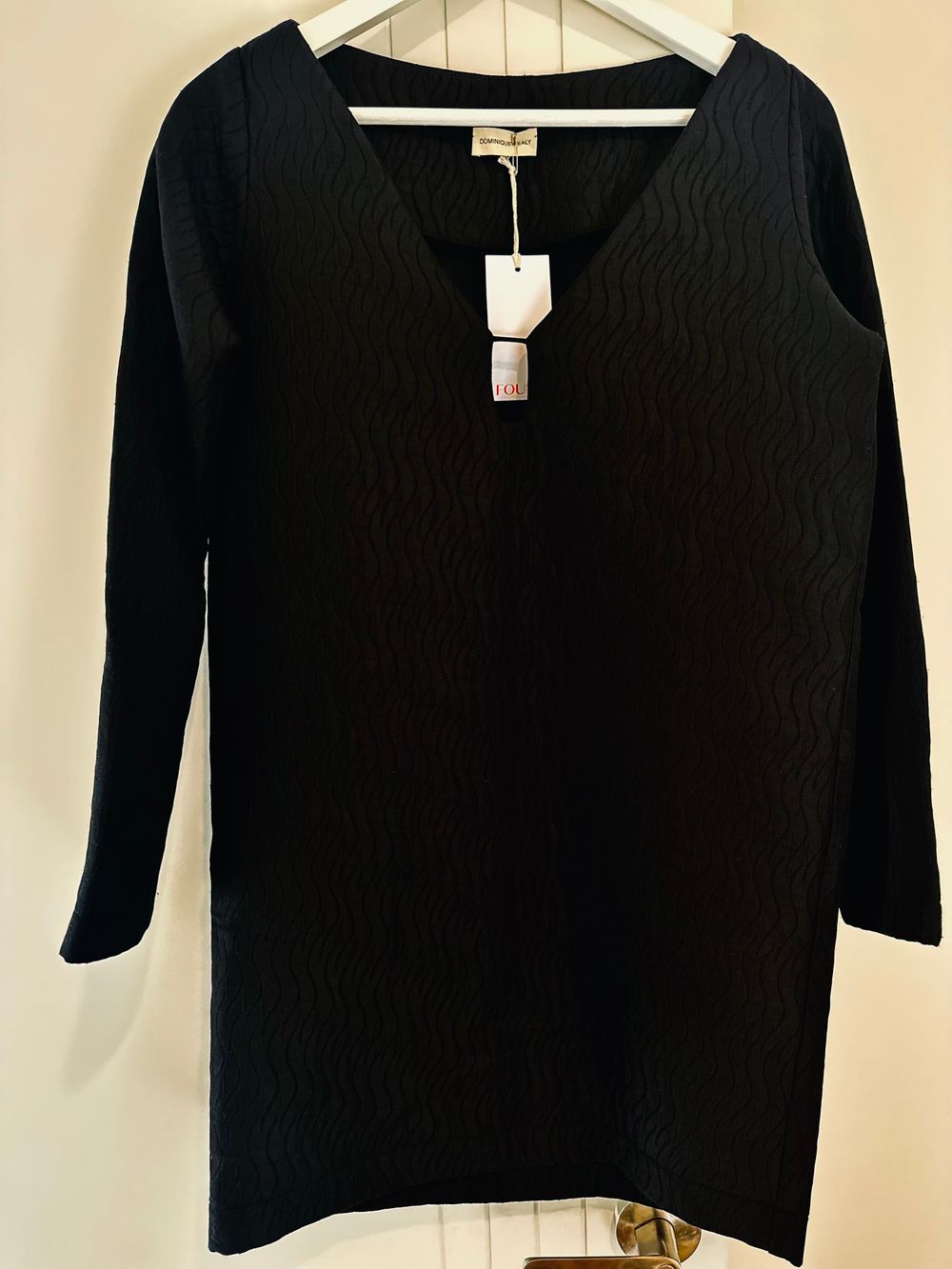 Dominique Healy Black Dress