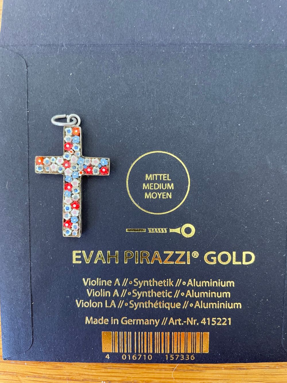 Venetian cross pendant