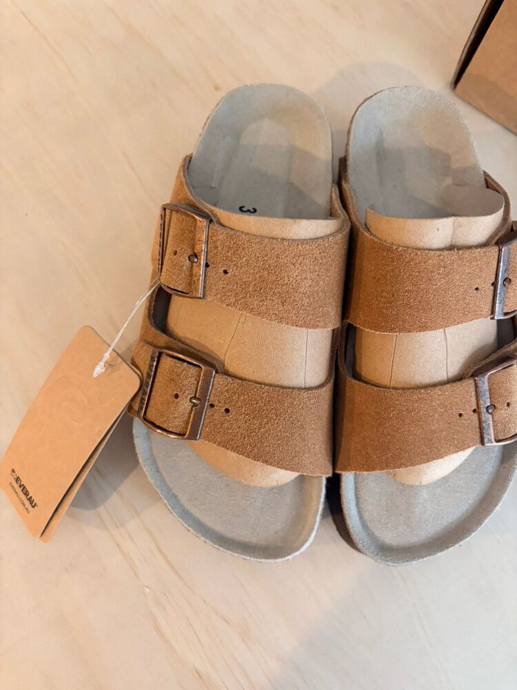 Everau Brown Sandal Platform