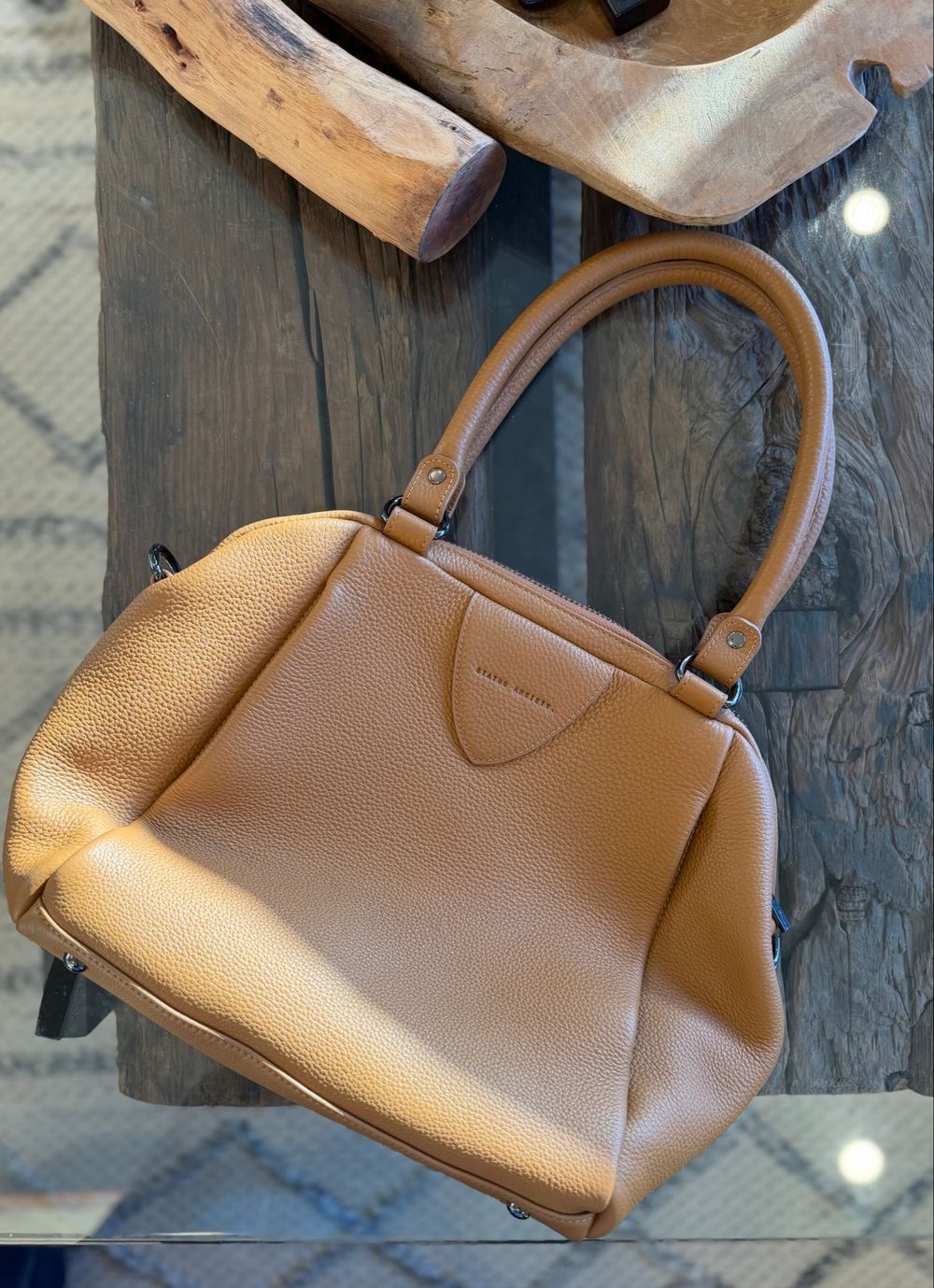 Status Anxiety - Tan Force of Being Bag - Brand New Condition