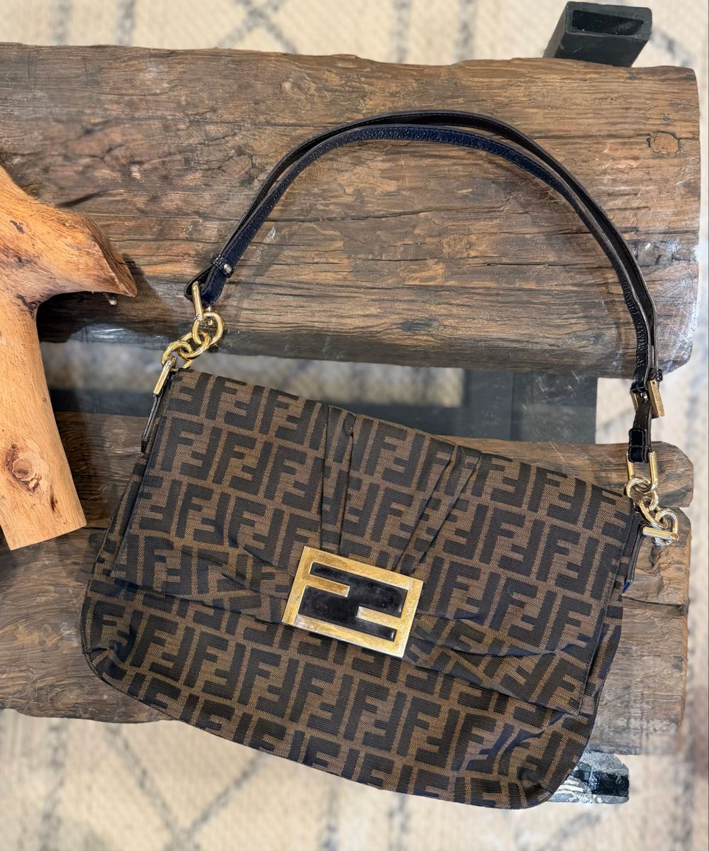 Fendi Zucca Shoulder Bag