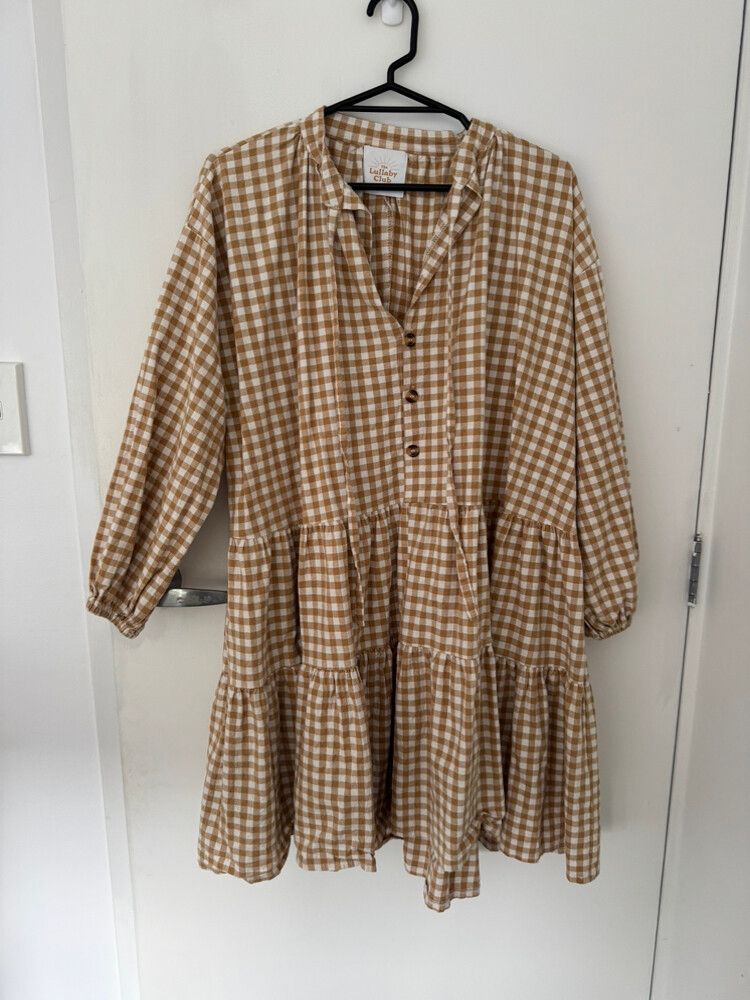 Lullaby Club Check Dress