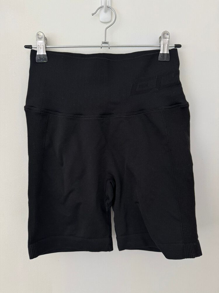 Echt Black Activewear Shorts