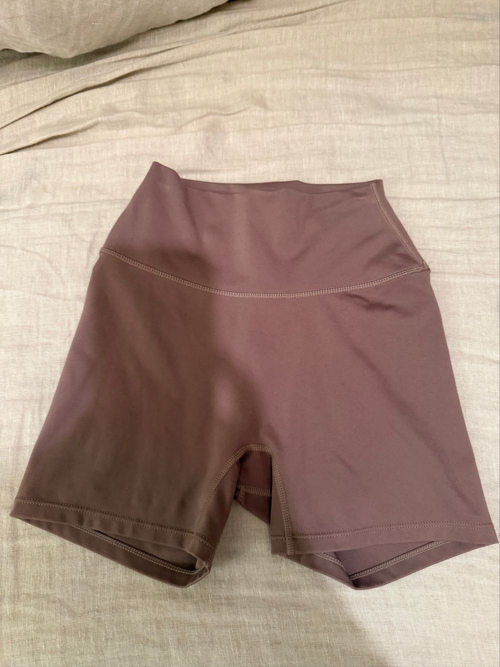 CSB Brown High Waisted Shorts