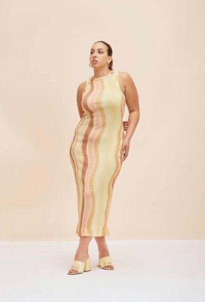 Ruby Solar Crinkle Dress