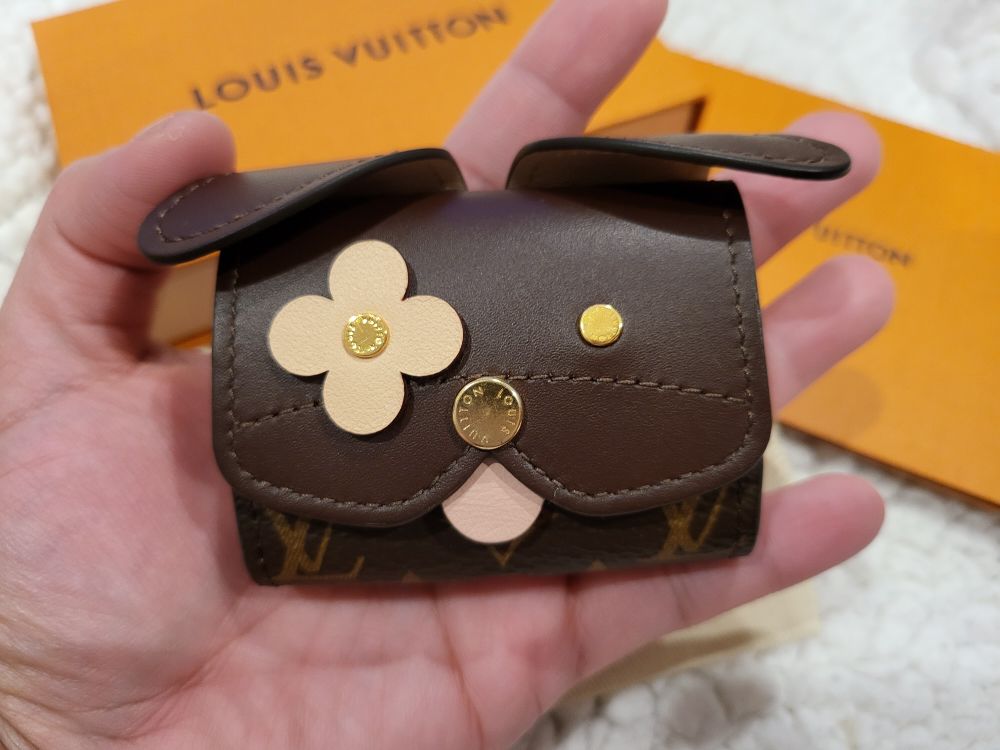 Vuitton Airpod Pro Case Dog Earpods Louis Airpod Case Pre-loved