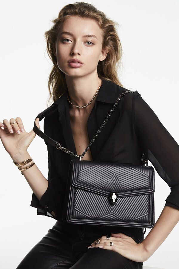 Serpenti Diamond Blast Shoulder Bag