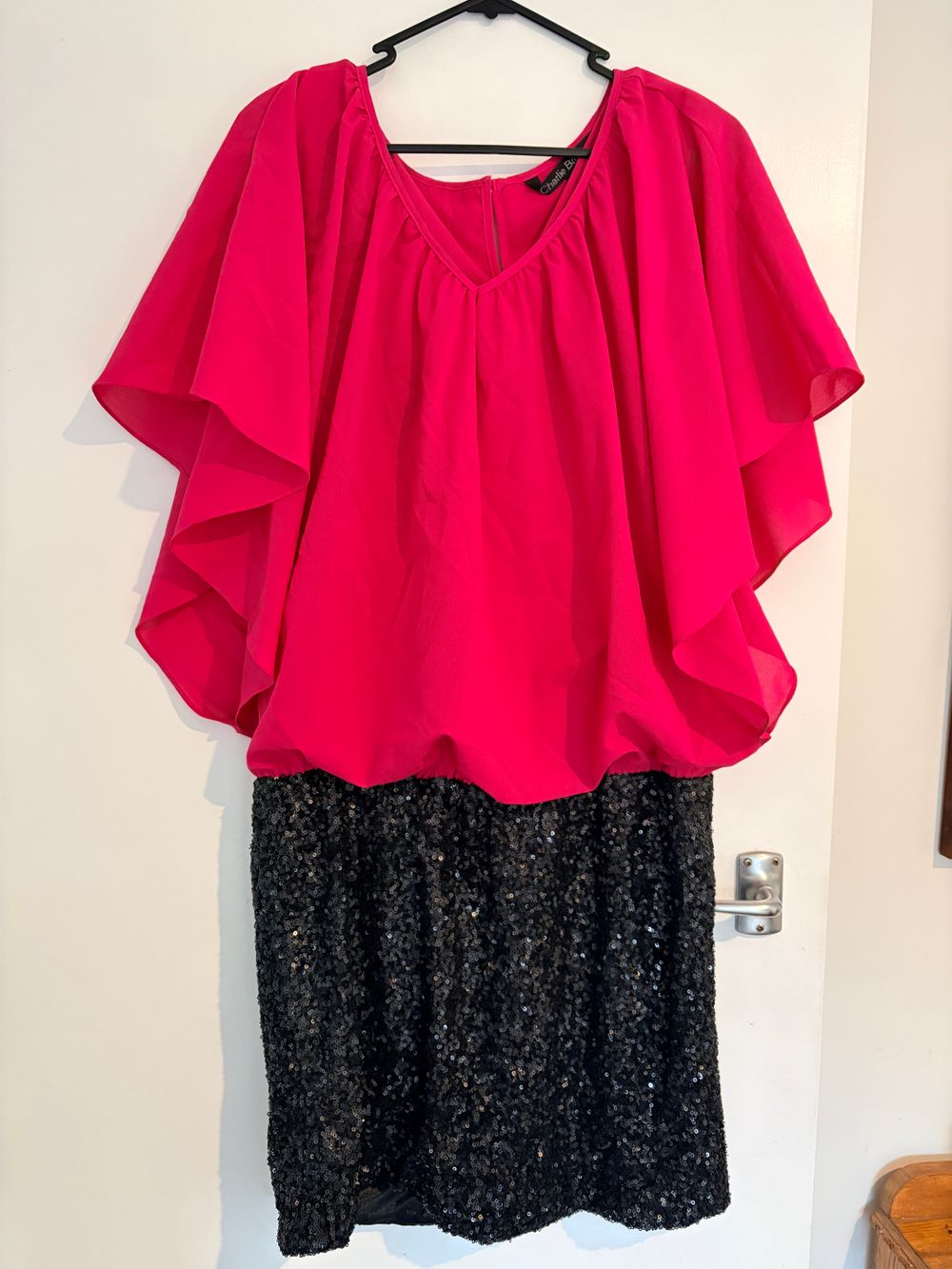knee length cocktail dresses for weddings Knee Length Chiffon Wholesale Wedding Guest Dresses With Long Sleeves main image 1
