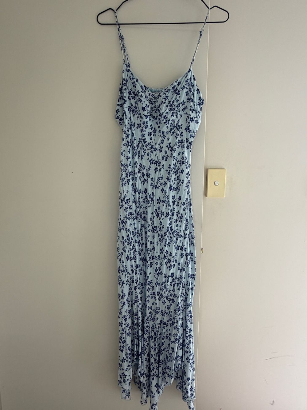 Blue Floral Dress - Ghanda