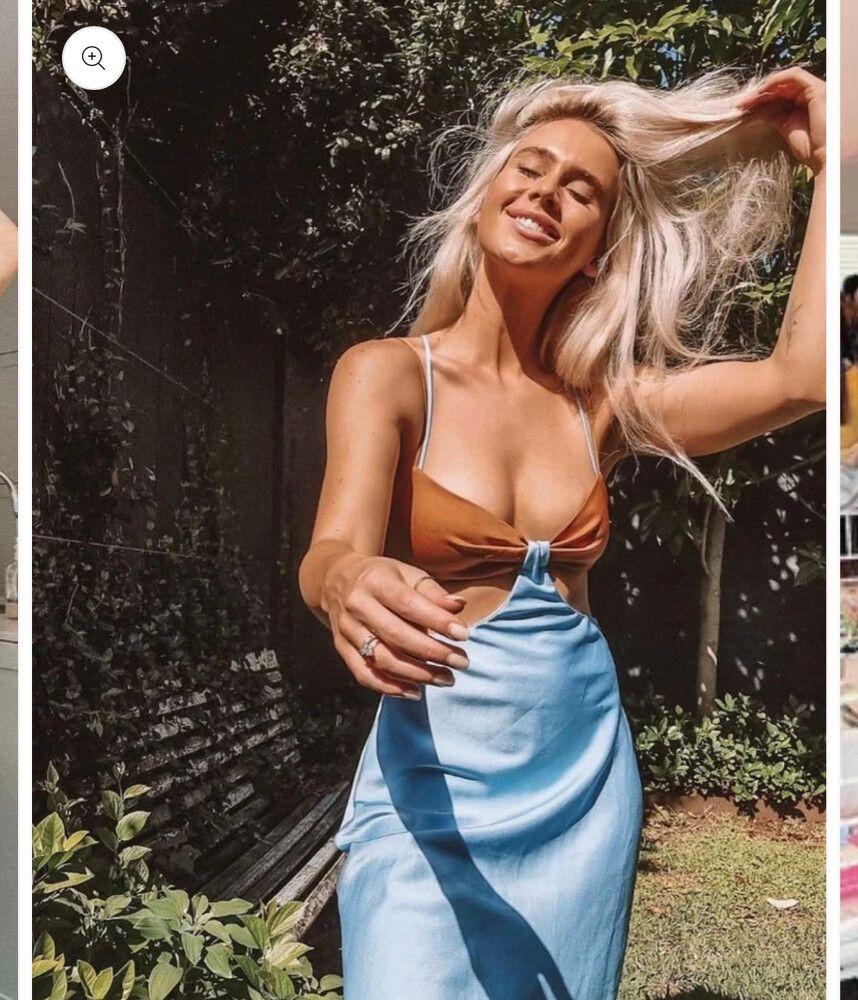 raquel cut out dress bec and bridge