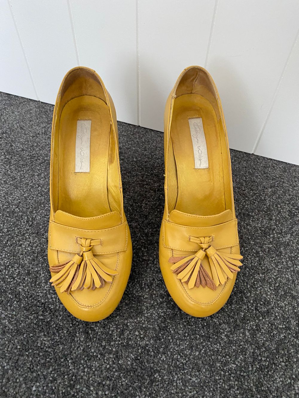 Vintage Kathryn Wilson heeled loafers