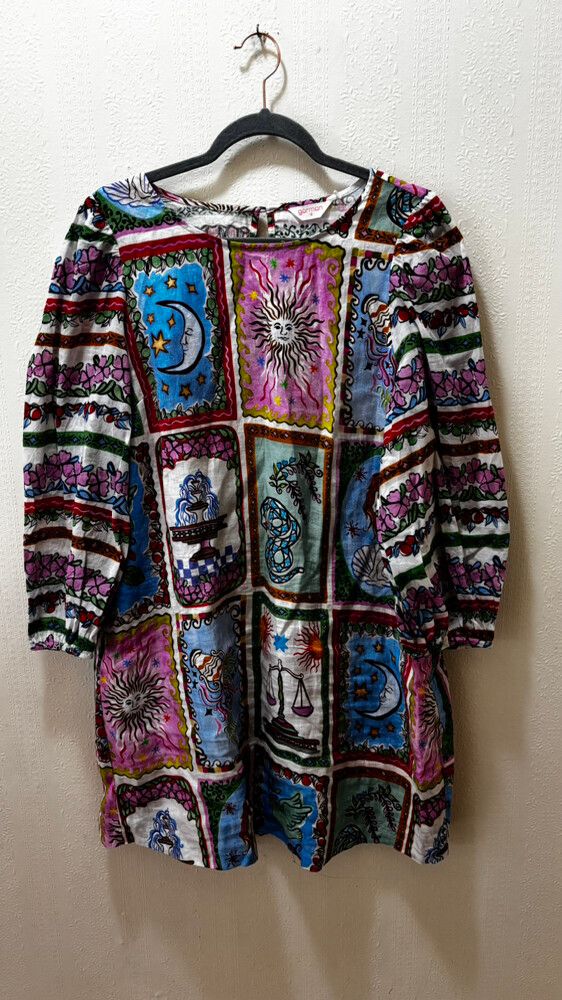 beautiful artwork swing dress