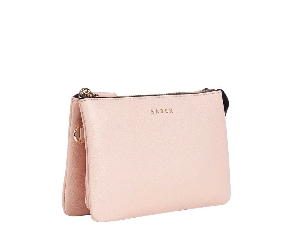 Saben Pink Crossbody Bag