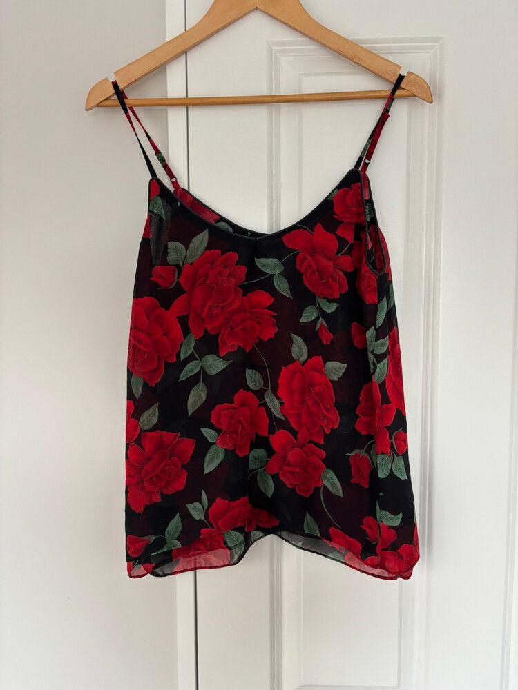 Rose Floral Singlet