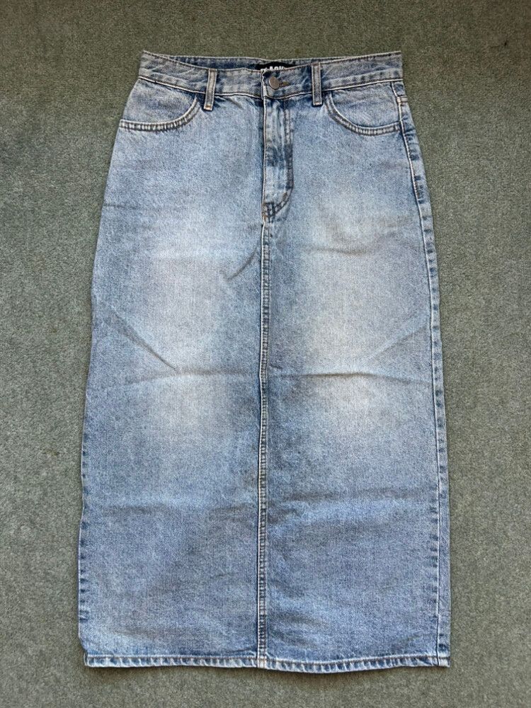 Black Up - Korean Denim Skirt