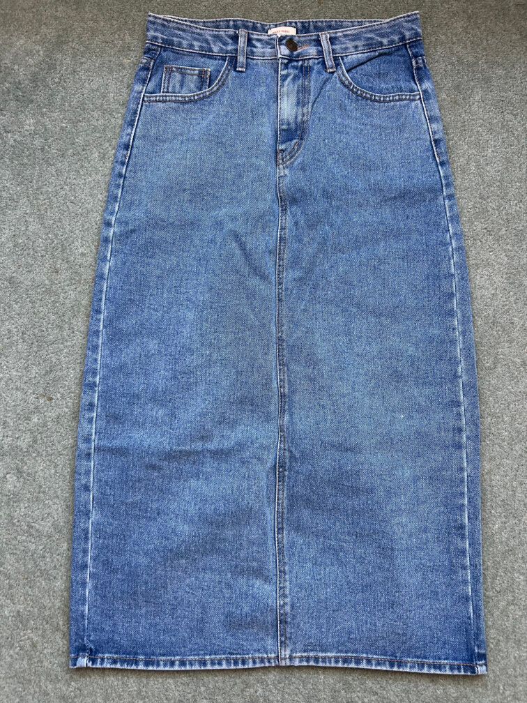 Vintage Korean Denim Skirt