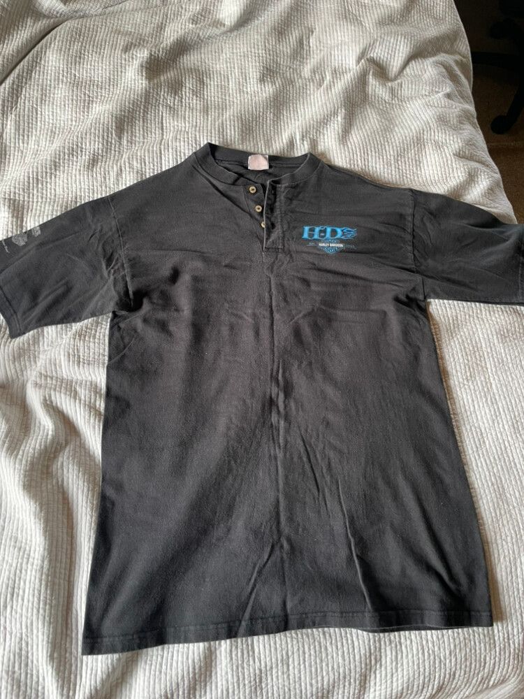 Vintage Harley Davidson Black Top