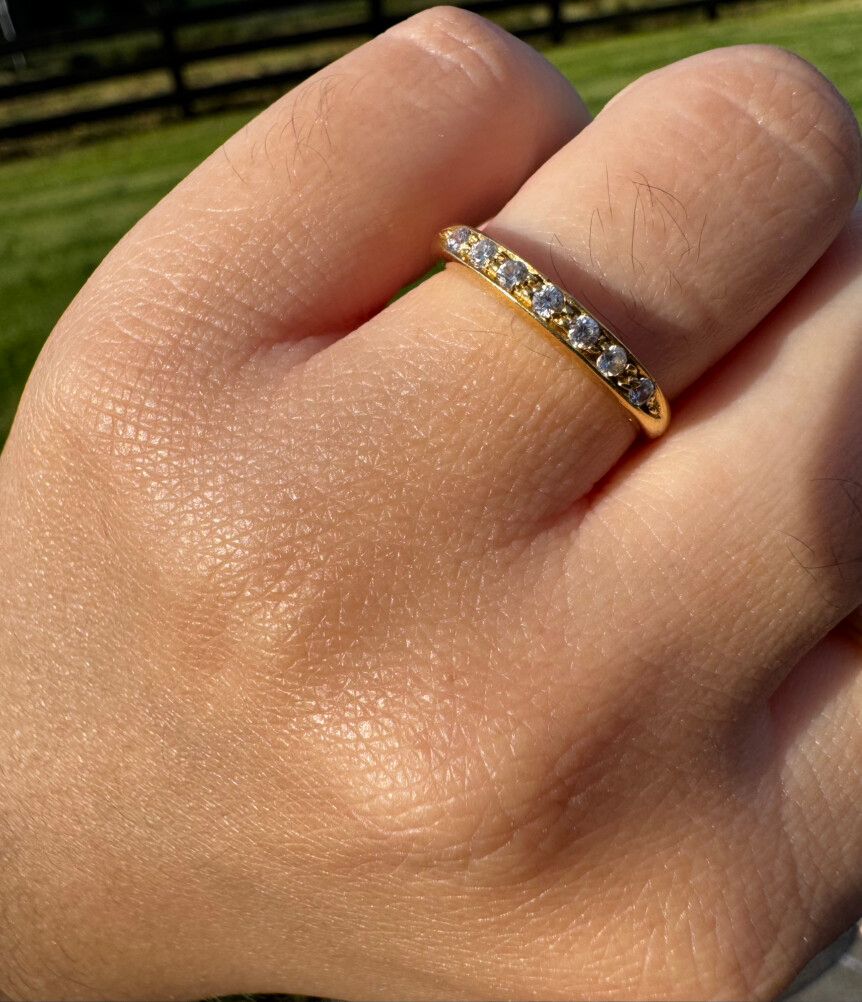 18k Gold Diamond Ring