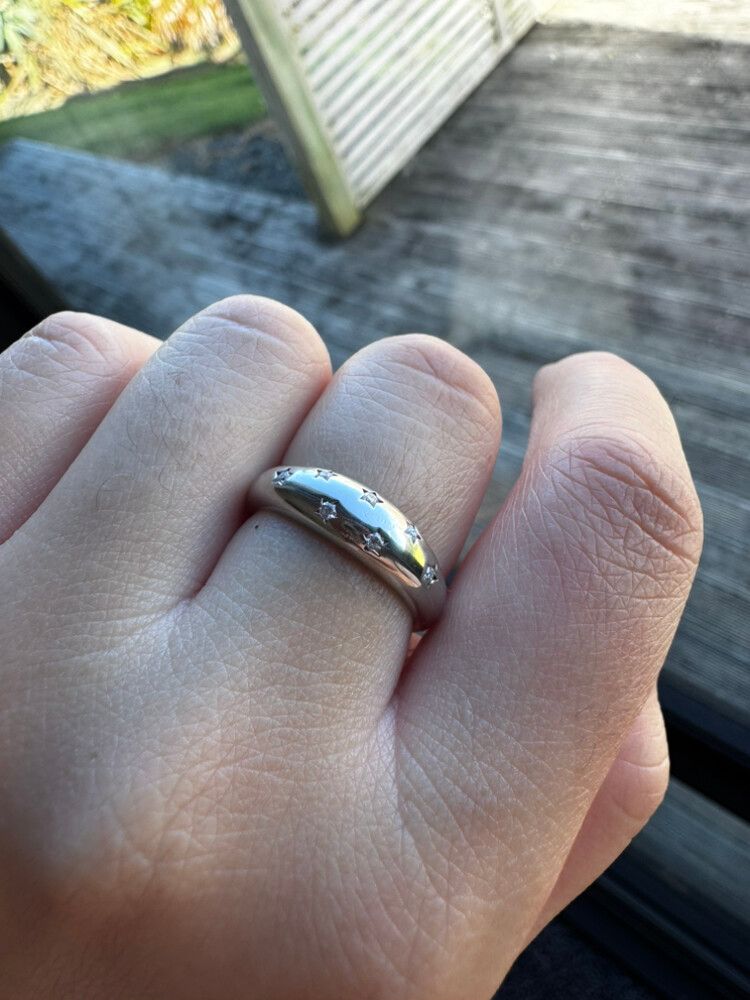 Silver Star Ring