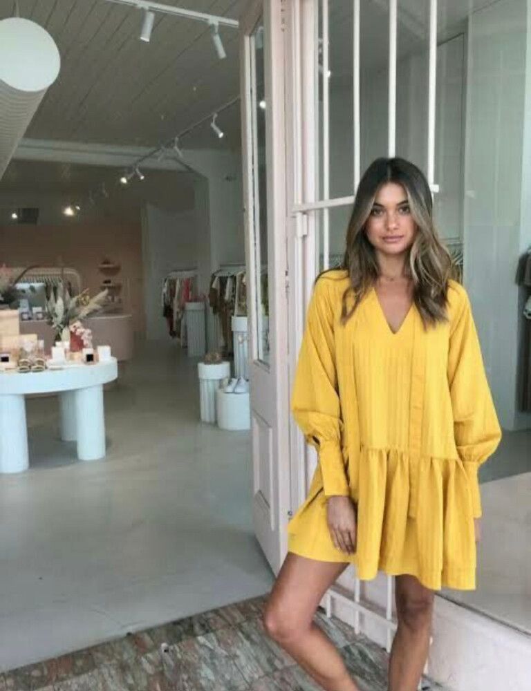 Camilla & Marc Noli Dress - Golden yellow