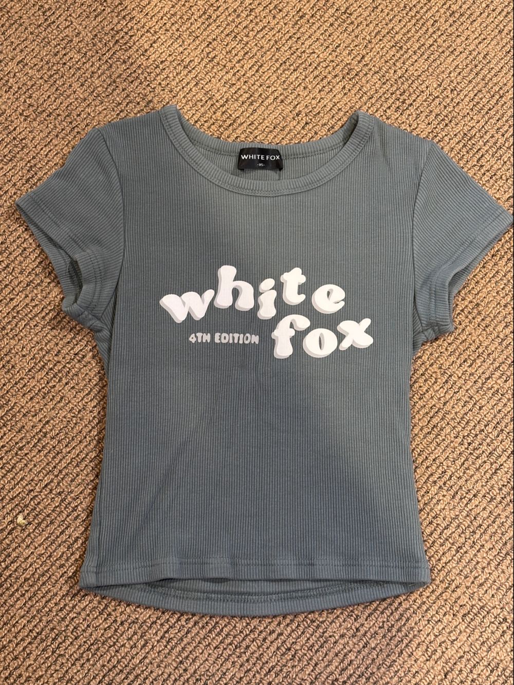 White Fox baby tee