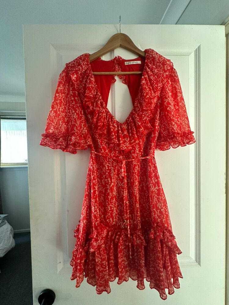 purplish red dress Gramercy Liquid Jersey Dress - / Rothko Purple- Size2XS main image 0