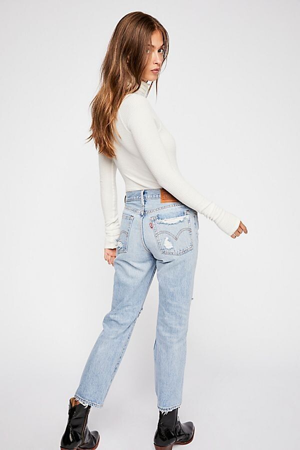 Levi's Wedgie Straight Jeans, Best Kept Secret (27) NWT