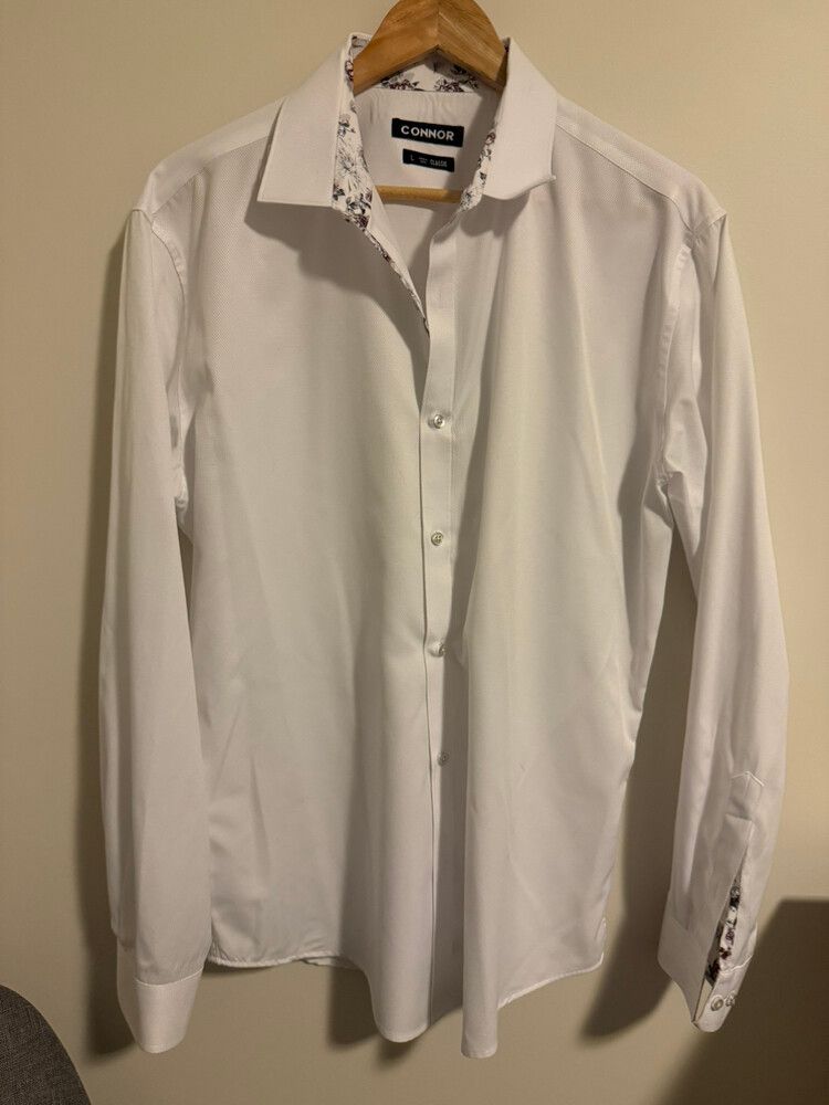 Connor White Dress Shirt