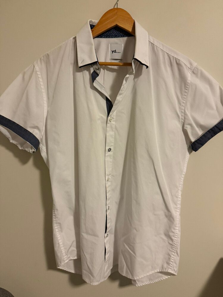 Yd. White Short Sleeve Shirt