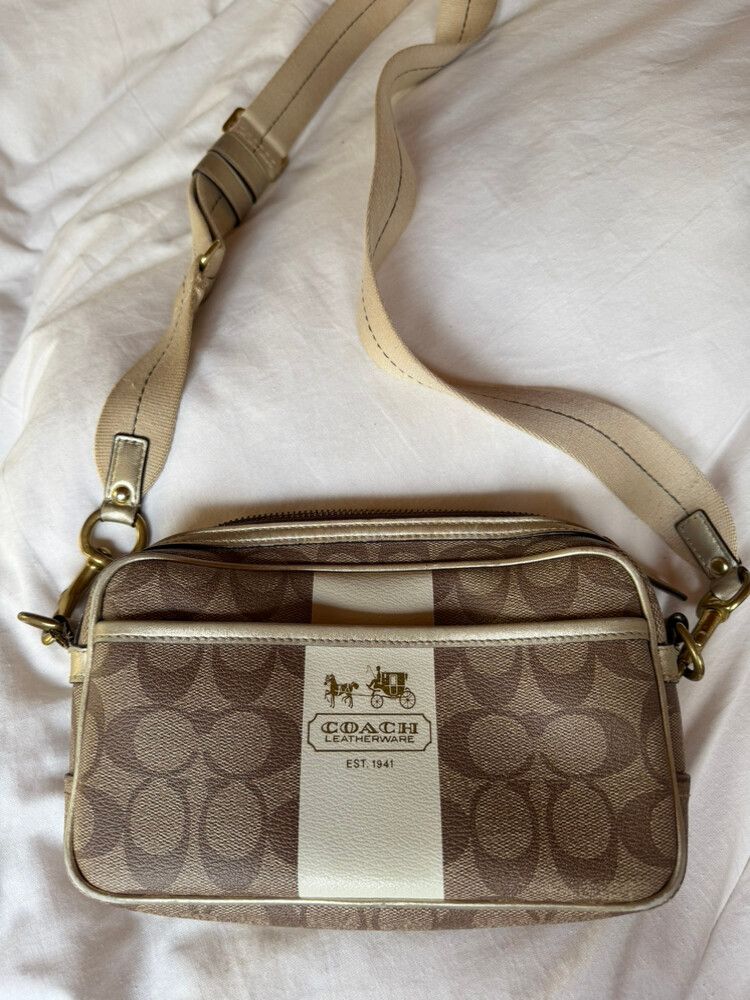 Coach Signature Camera Bag