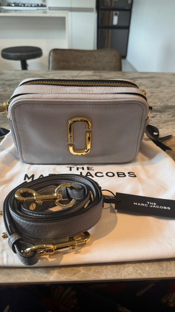 The Marc Jacobs Grey Softshot Camera Bag