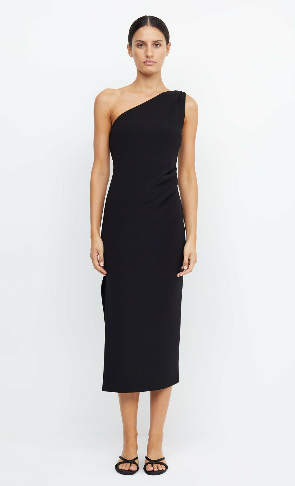 Bec & Bridge - BNWT BEC & BRIDGE BLACK BE MINE ASYM DRESS - SIZE 6 AU/2 US  (RRP $280) on Designer Wardrobe