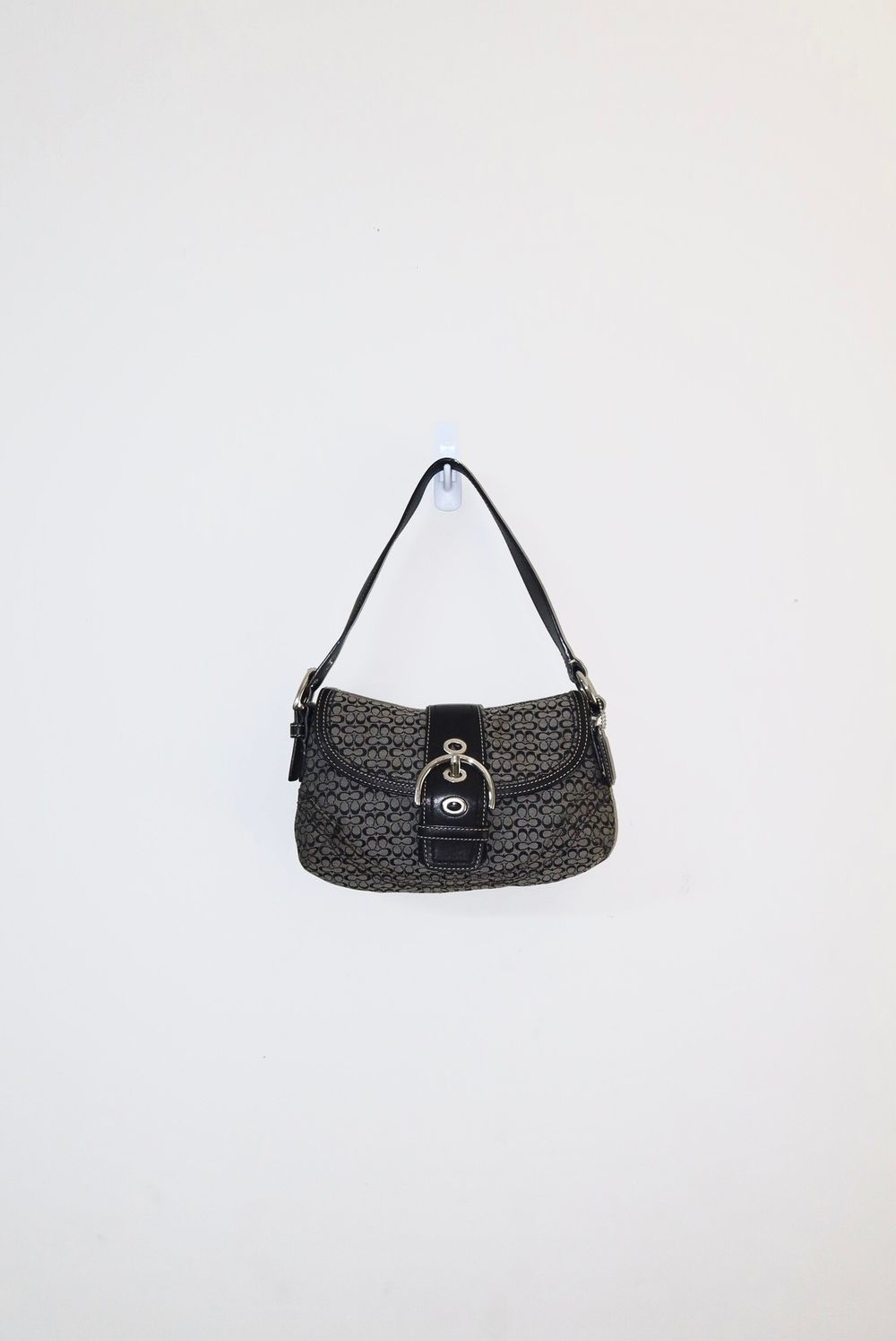 Coach - Vintage Y2K Black 2008 Coach Signature Soho Monogram