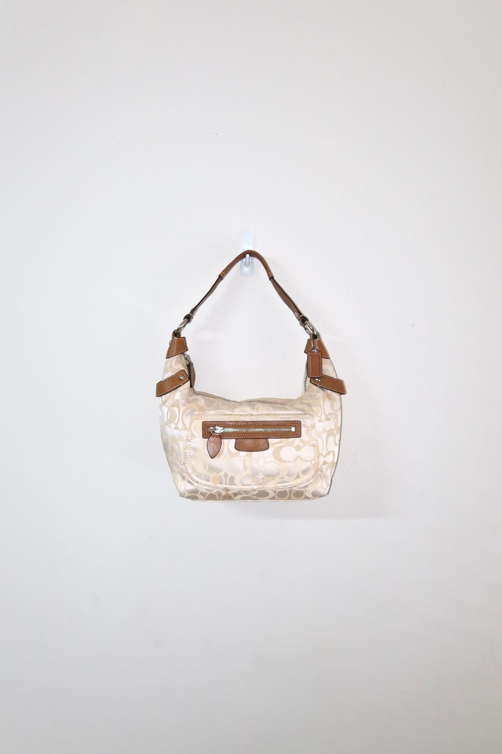 Yellow/Brown 2010 Coach Penelope Hobo Shoulder Bag