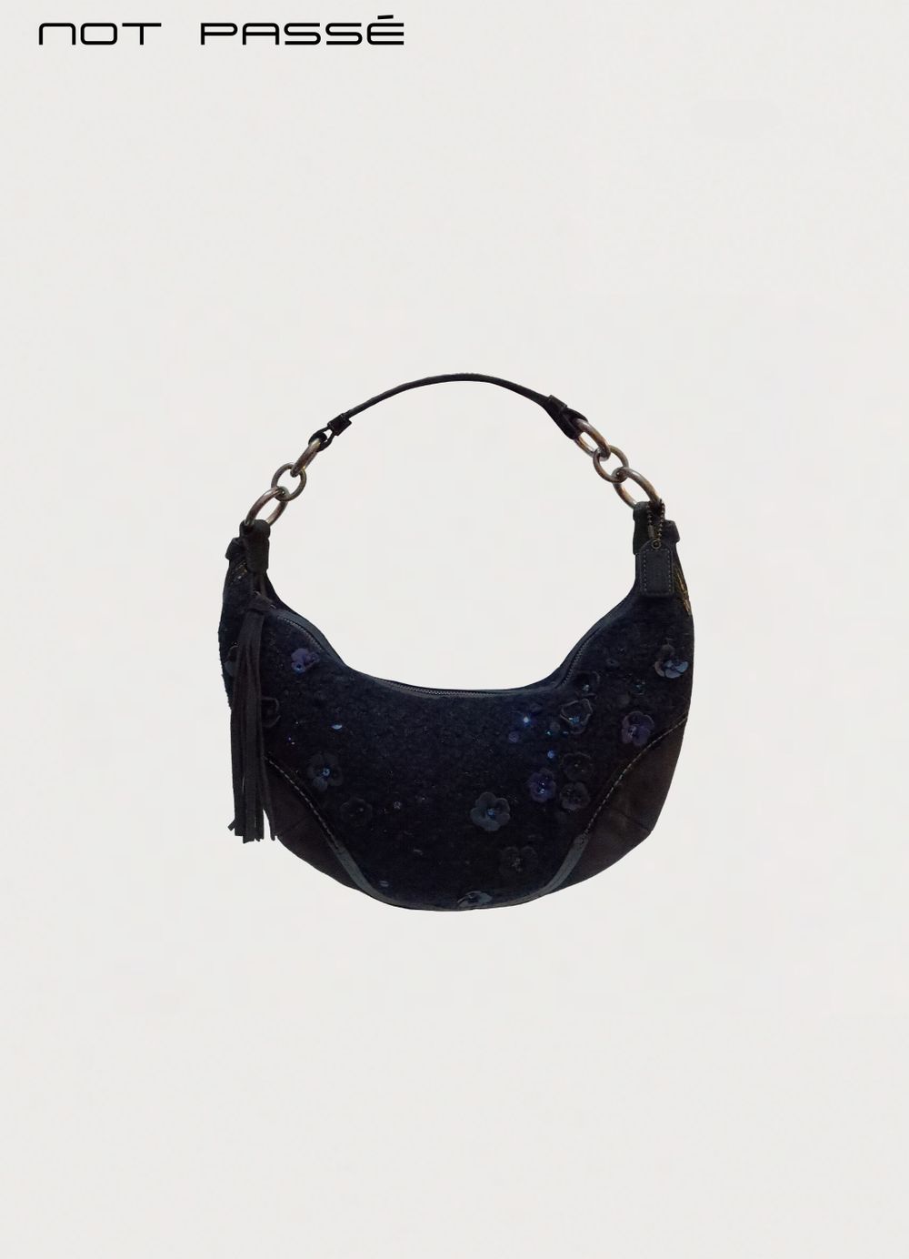 Coach Chelsea Tweed Floral Hobo Bag