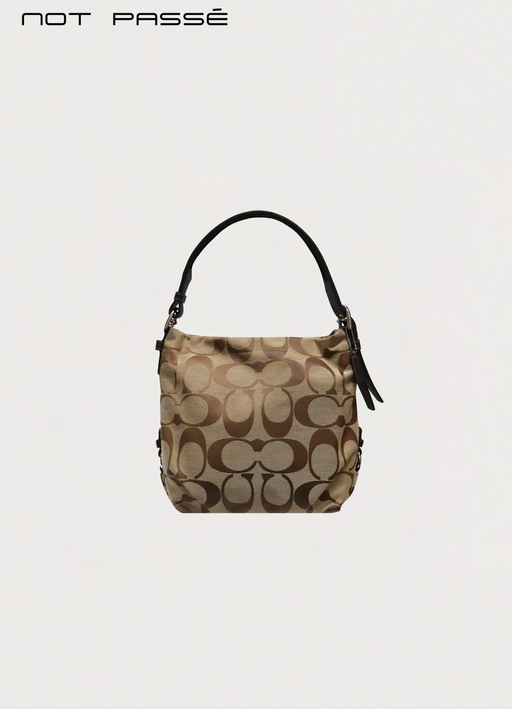Coach Signature Duffle Convertible Hobo Bag