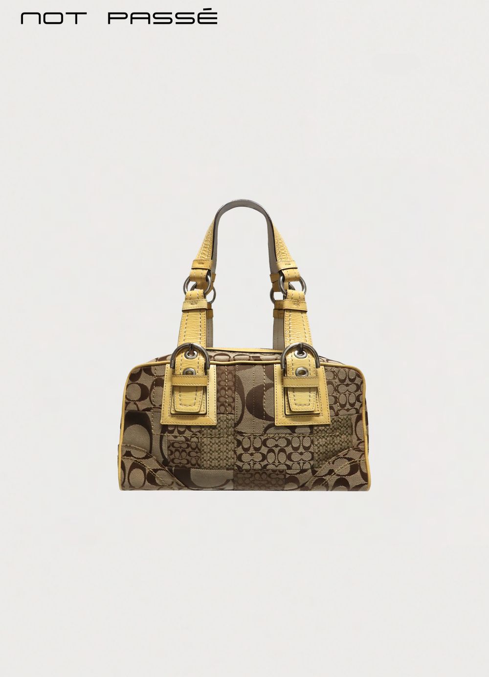 Coach Soho Patchwork Boston Shoulder Bag