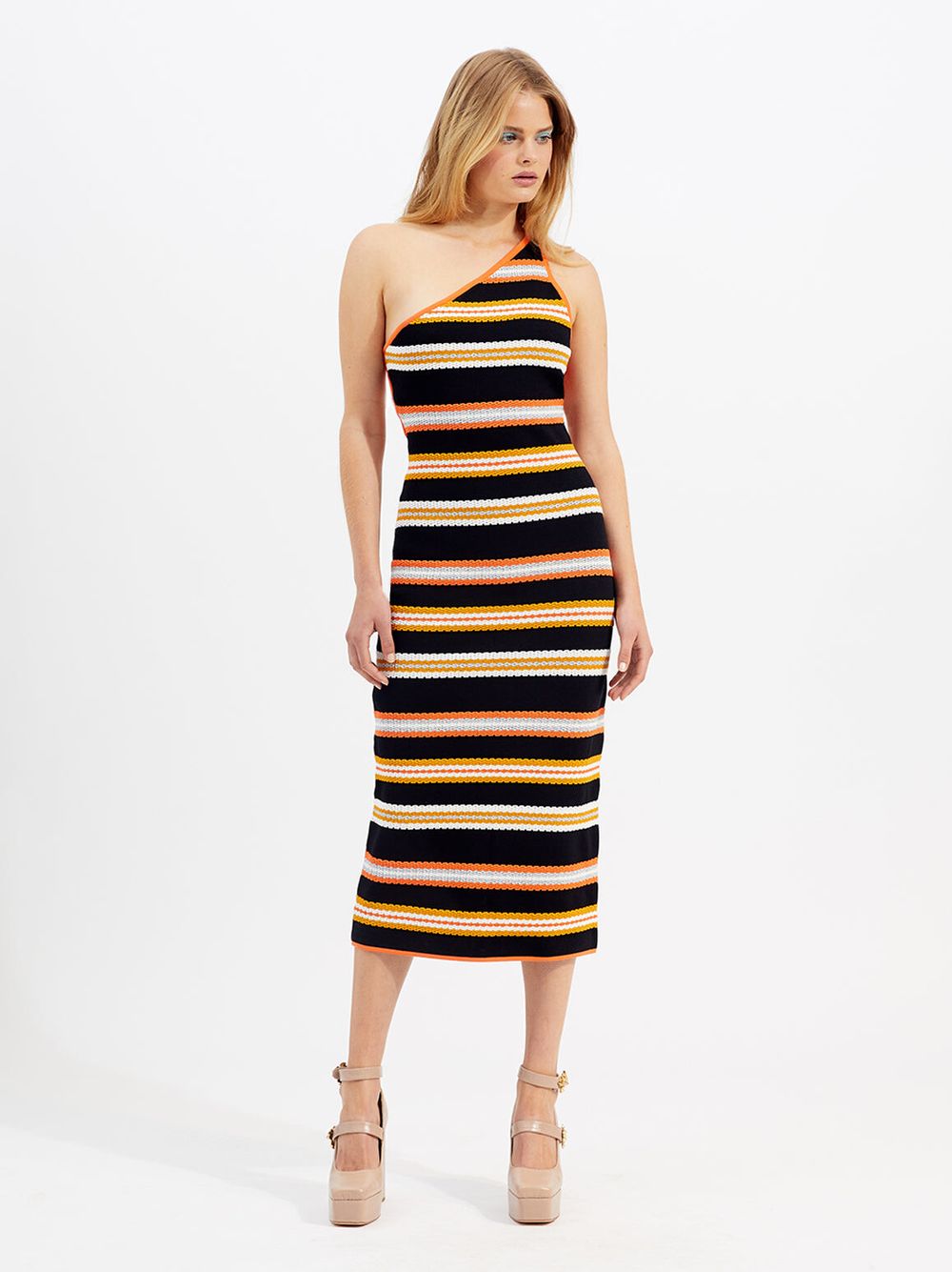 BNWT Alice McCall Black Miley Midi Dress - Size 12 AU