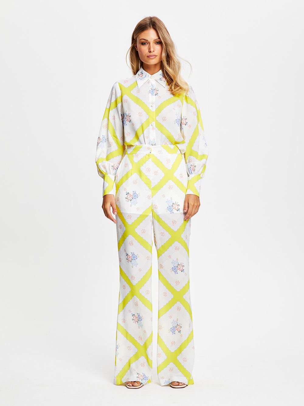 BNWT ALICE Mccall Citrus The Sunset Pants - Size 6 AU