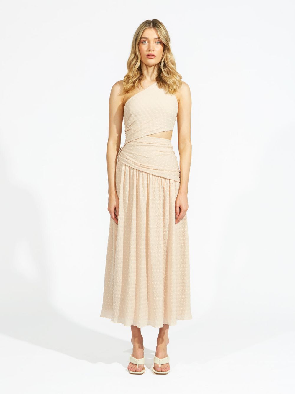 BNWT Alice McCall Chai Latte Lolita Midi Dress - Size 12 AU