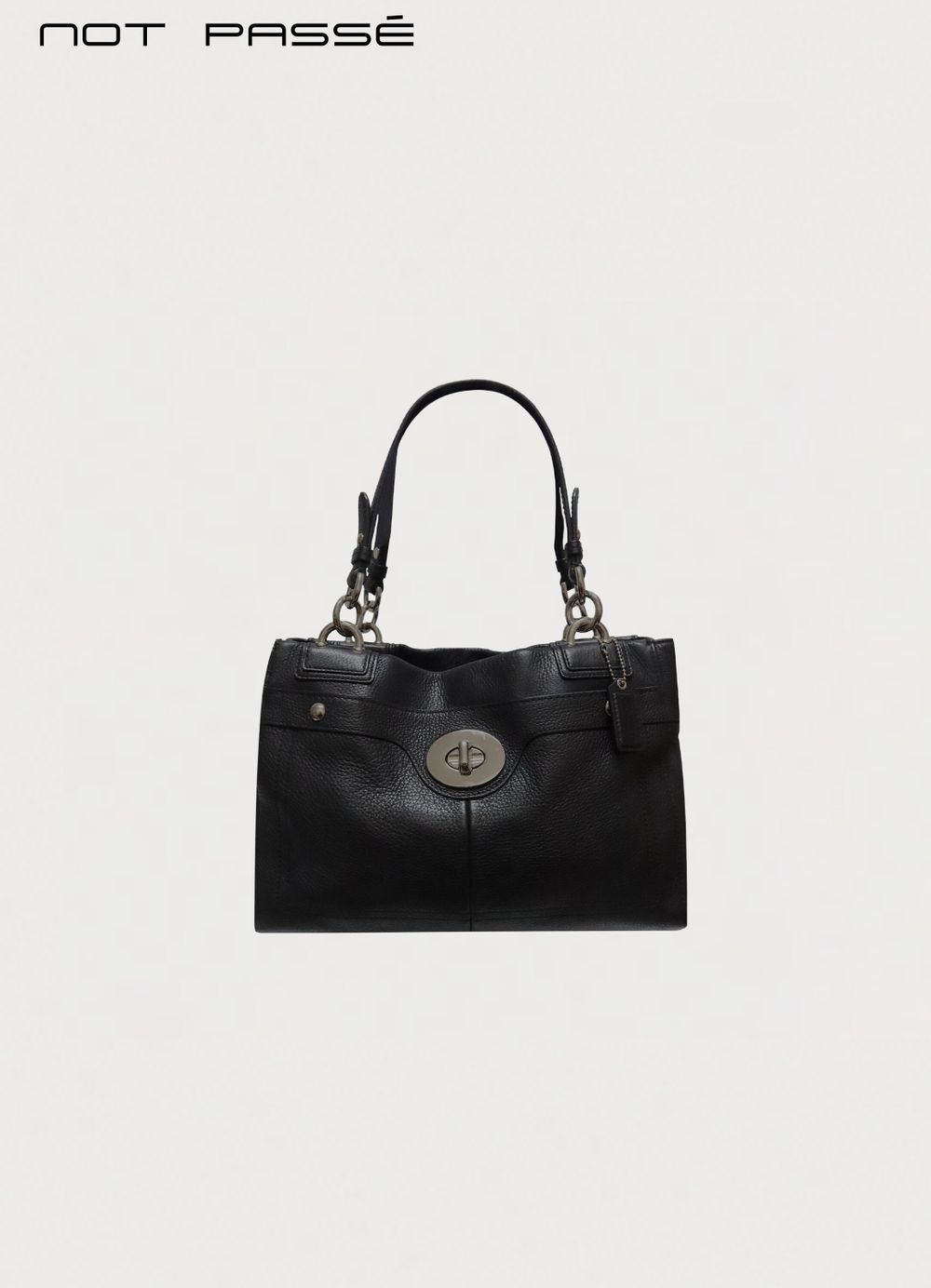 Coach Penelope Leather Carryall Satchel Bag