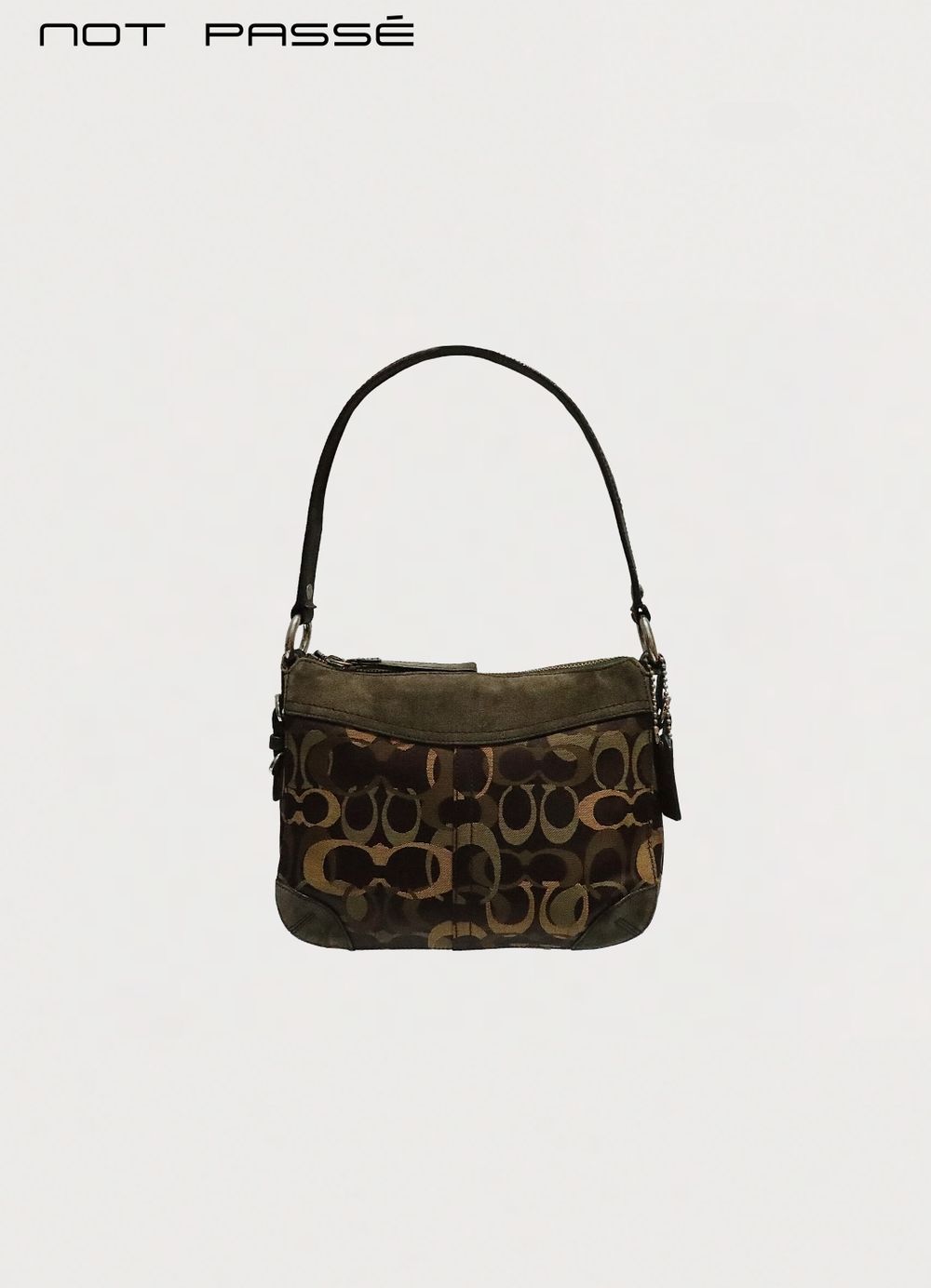 VINTAGE COACH CHELSEA OPTIC SHOULDER BAG