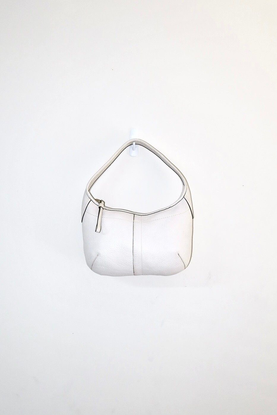 Vintage Y2K White 2007 Coach Ergo Hobo Shoulder Bag
