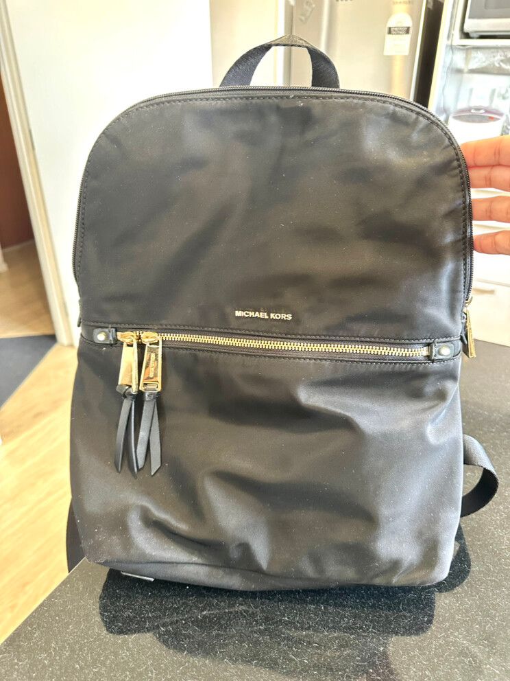 Michael Kors Black Backpack