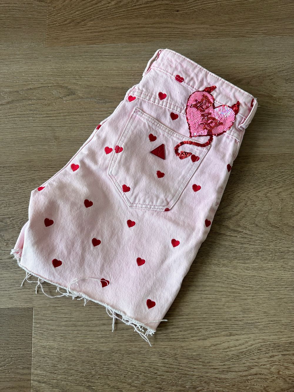 Abrand x Dyspnea A Claudia Cut Off Shorts