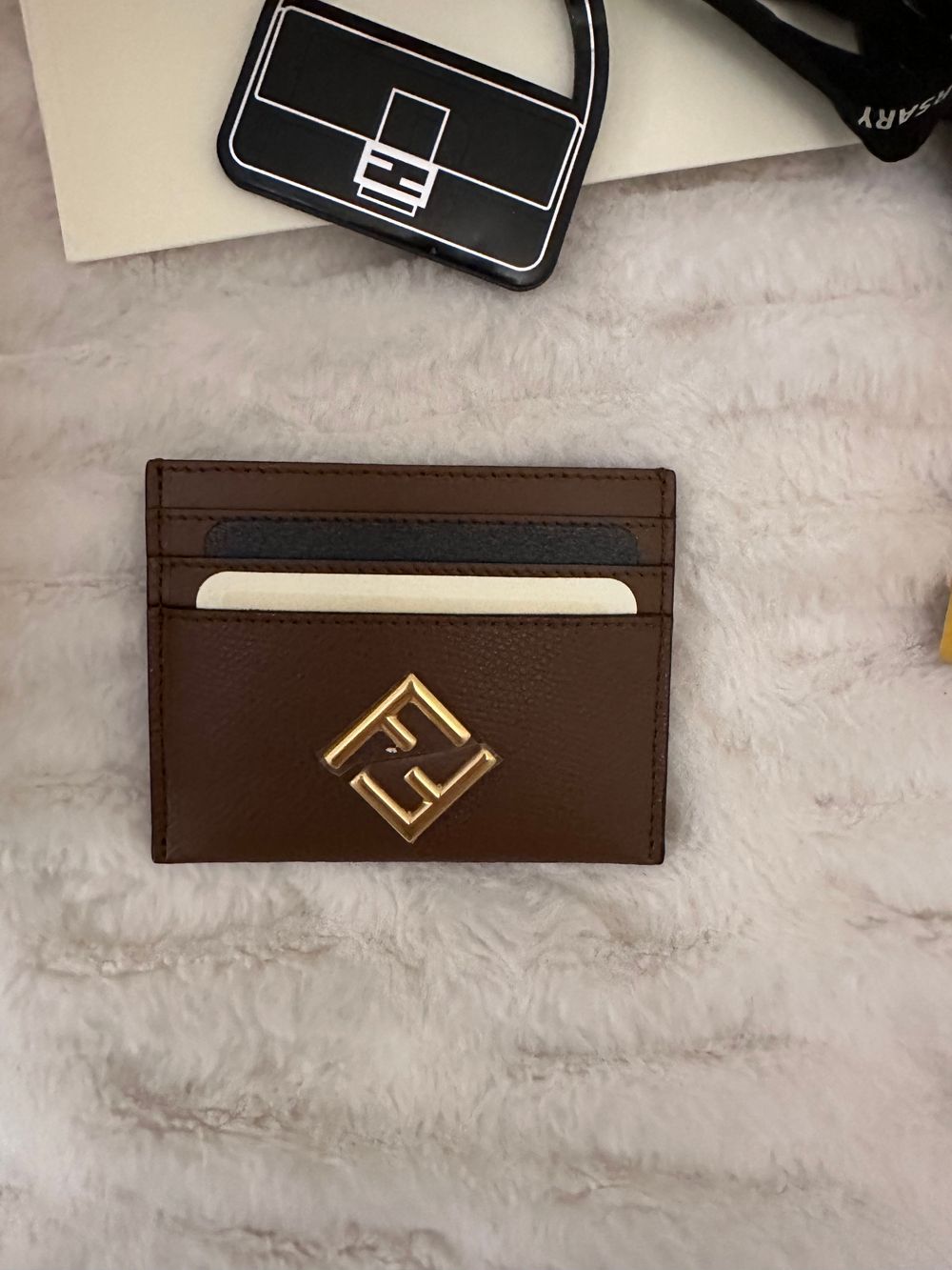 Fendi FF Diamonds Card Holder