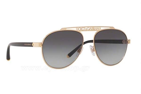 UNISEX SUNGLASSES DOLCE GABBANA 2235 02/8G - SIZE 57