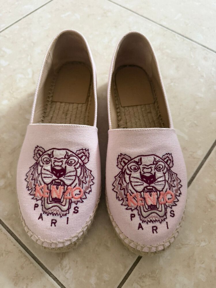 Kenzo Pink Tiger Espadrilles